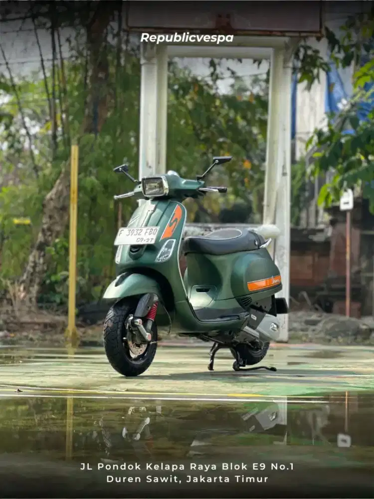 JUAL CEPAT VESPA S 125 IGET TAHUN 2017 PERFECT CONDITION