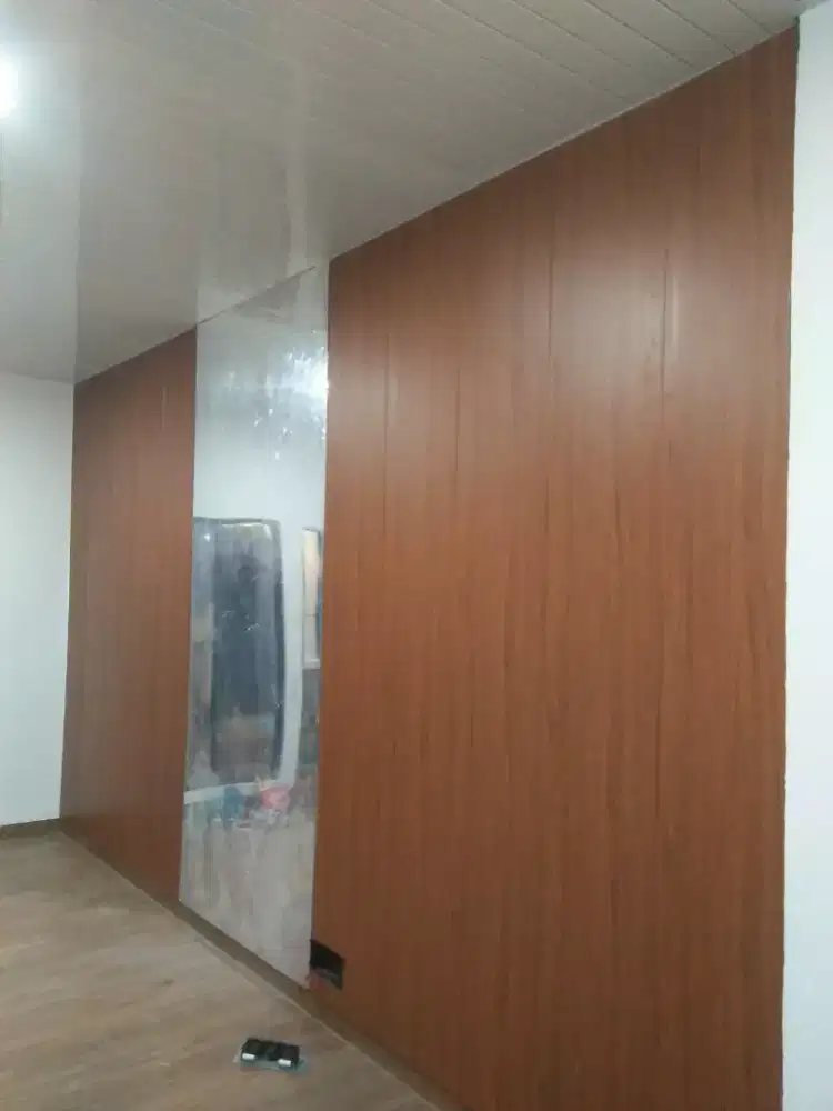 Jasa pasang wallpaper, wallboard, wpc dinding