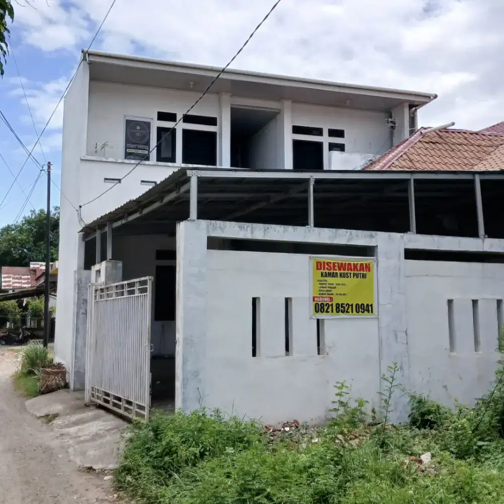 Kamar Kost Putri (Bulanan/Tahunan)