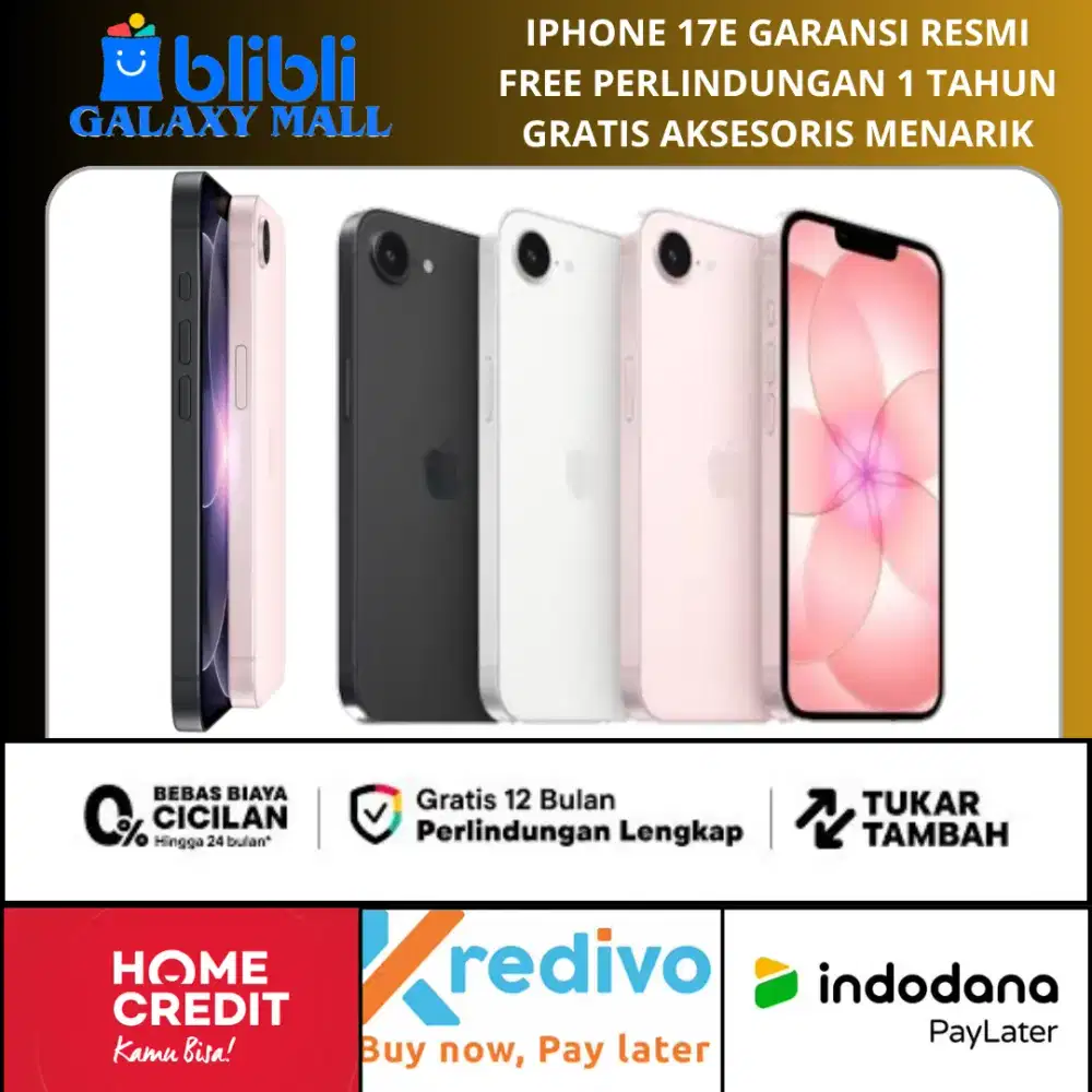 New Produk Iphone 17e Gratis Free 1x Cicilan