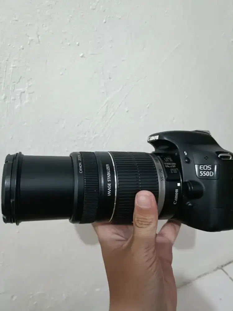 CANON 550D LENSA TELE 55-250MM