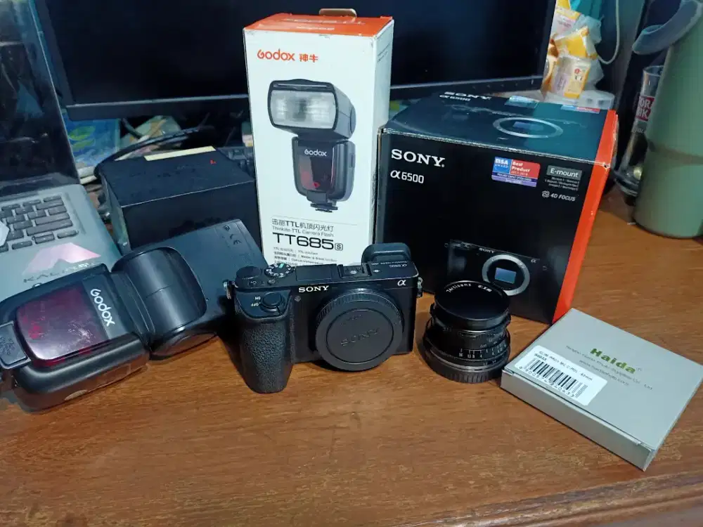 Dijual kamera sony alpha 6500
