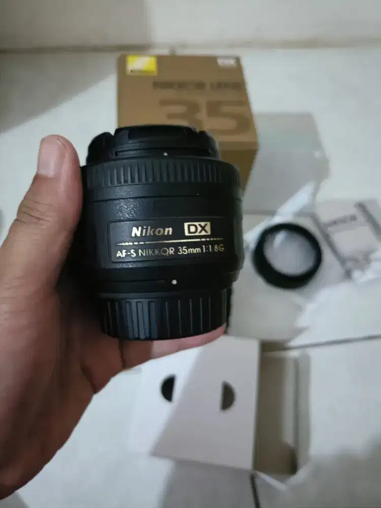 NIKON AFS 35MM F1.8 LIKENEW FULSETBOX