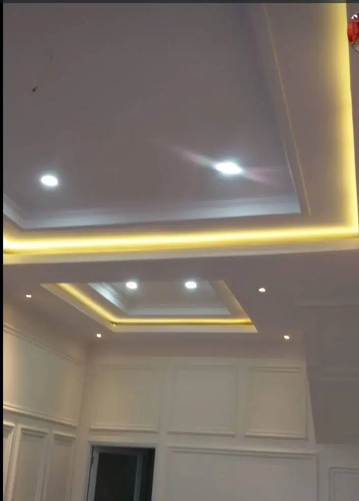 TRIMITRA Interior  Kusen ALUMINIUM/ PARTISI GYPSUM dan wall molding ka