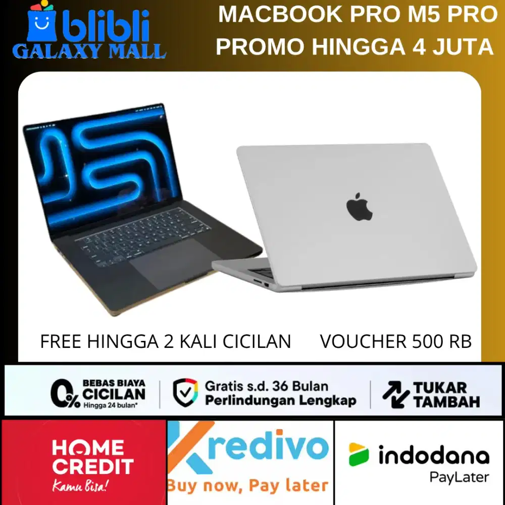 Macbook Pro M5 Pro dan M5 Max New Arrival Bergaransi Resmi
