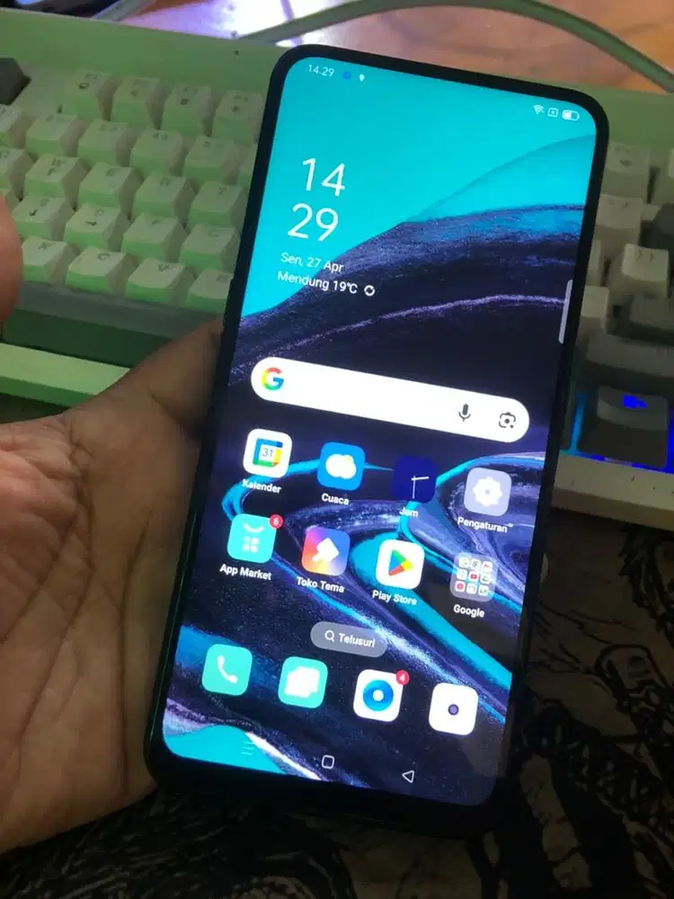 Oppo reno 2f 8/128 fisik mulus