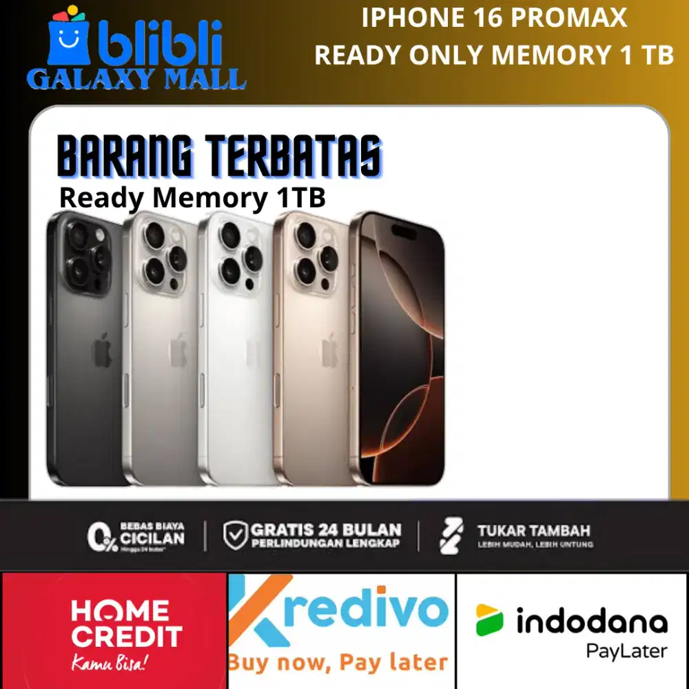 Iphone 16 Promax Edisi Terbatas Barang Limit Sekali
