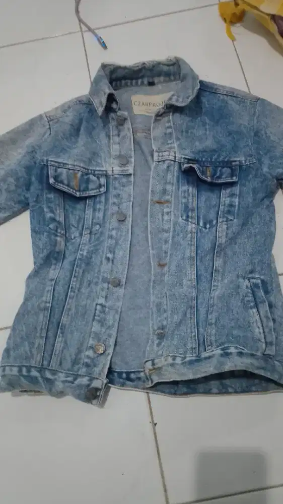 jaket denim no min