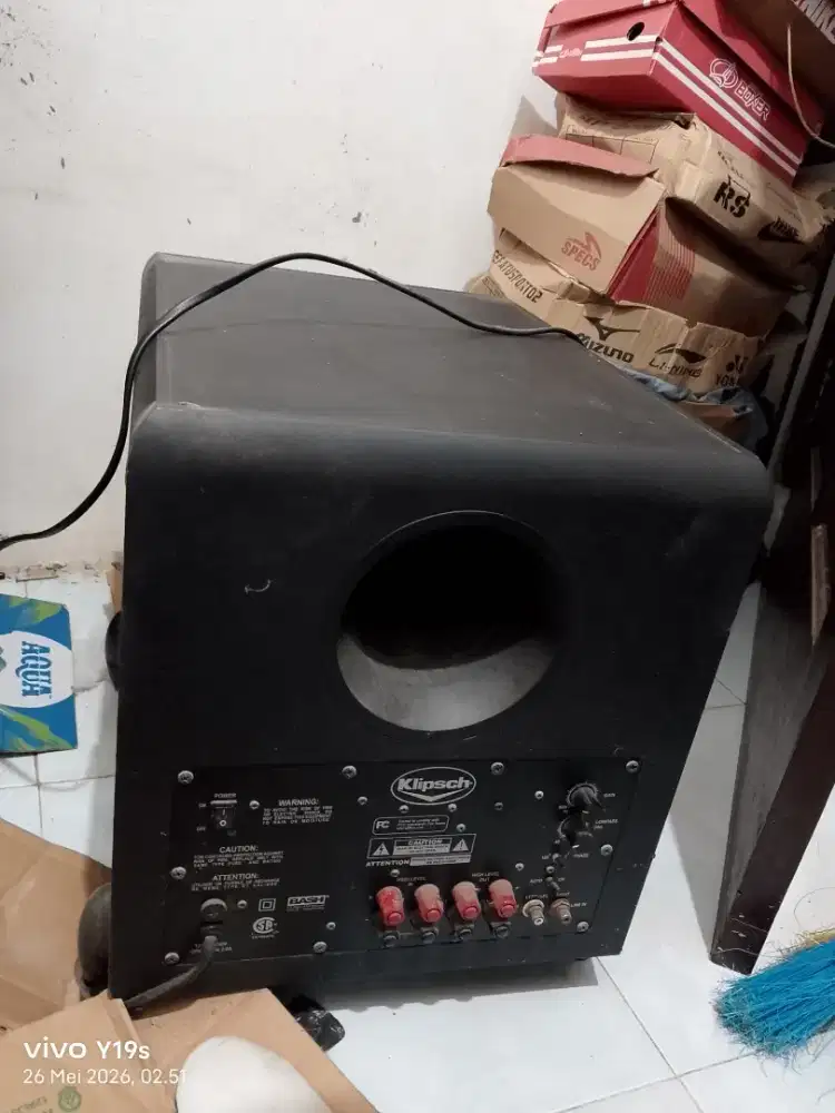 Speaker bekas satu set made in America