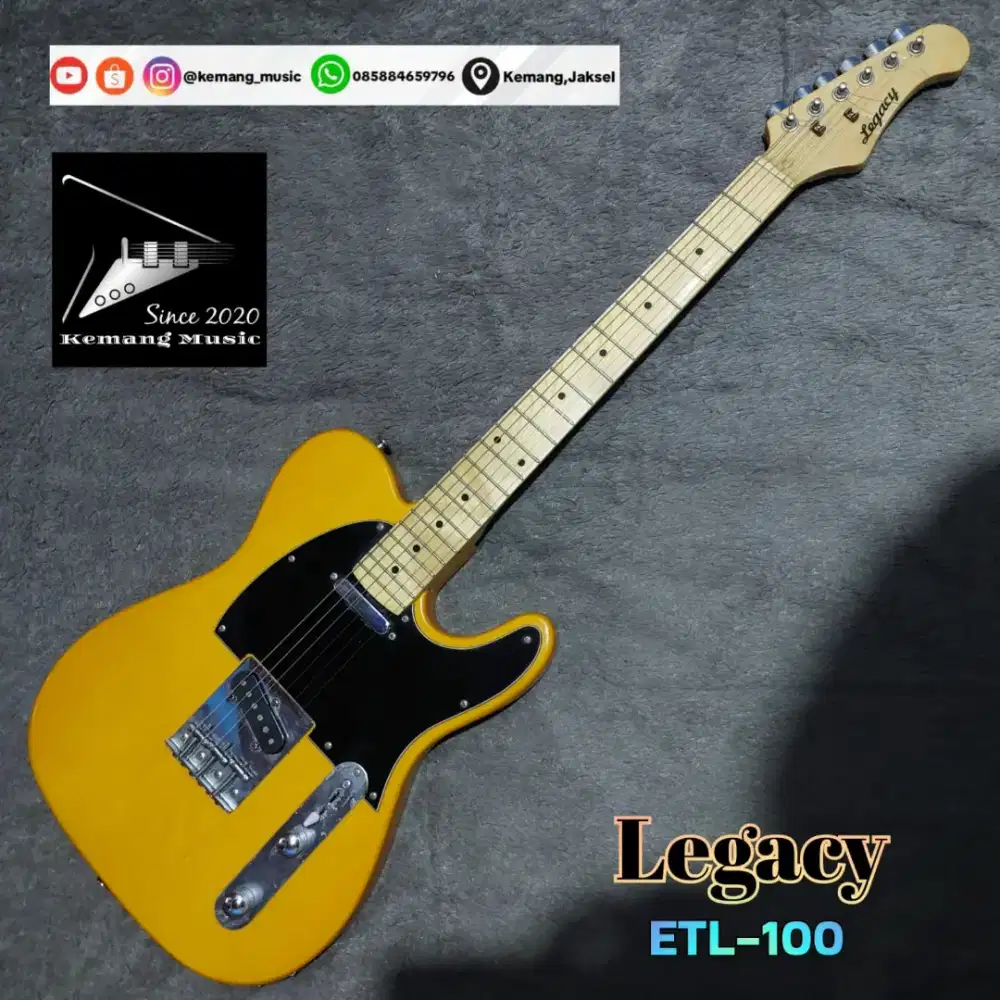 Legacy telecastrer model fender butterscotch no squier