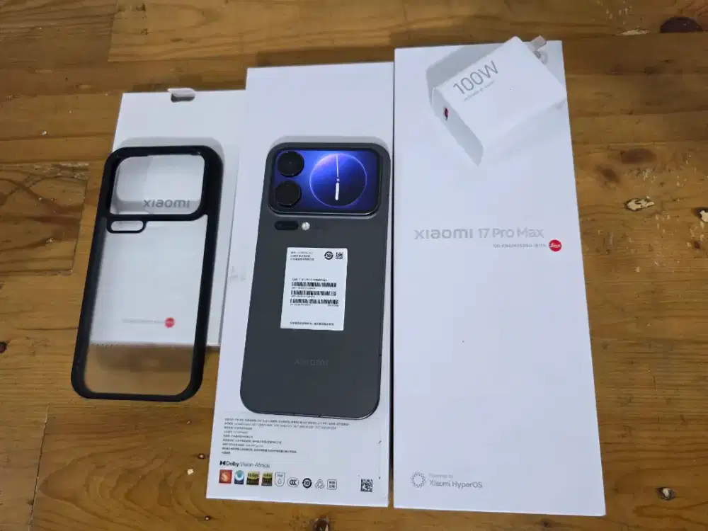 Xiaomi 17 PRO MAX 16/512GB FULSET ORI  MULUSSS BEA CUKAI AMAN