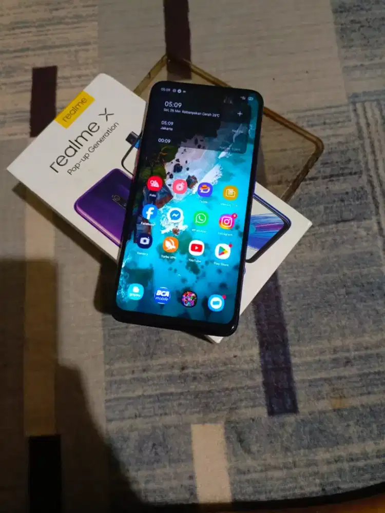 Realme X fullset orian mulus pemakaian