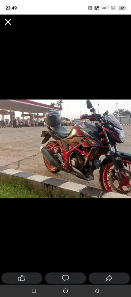 Honda cb150r tahun 2017