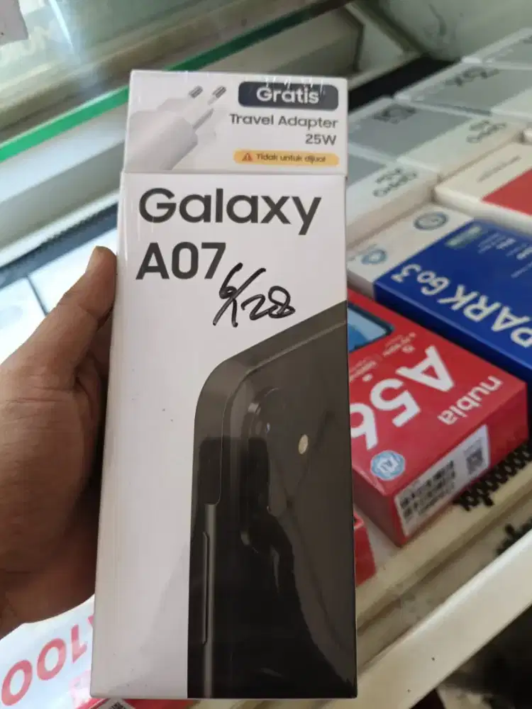 New Samsung galaxy A07 ram6/128 garansi resmi 1 tahun
