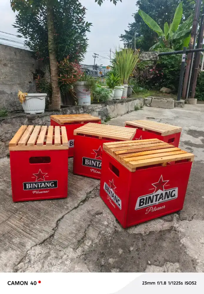 KURSI MEJA KRAT BEKAS BINTANG