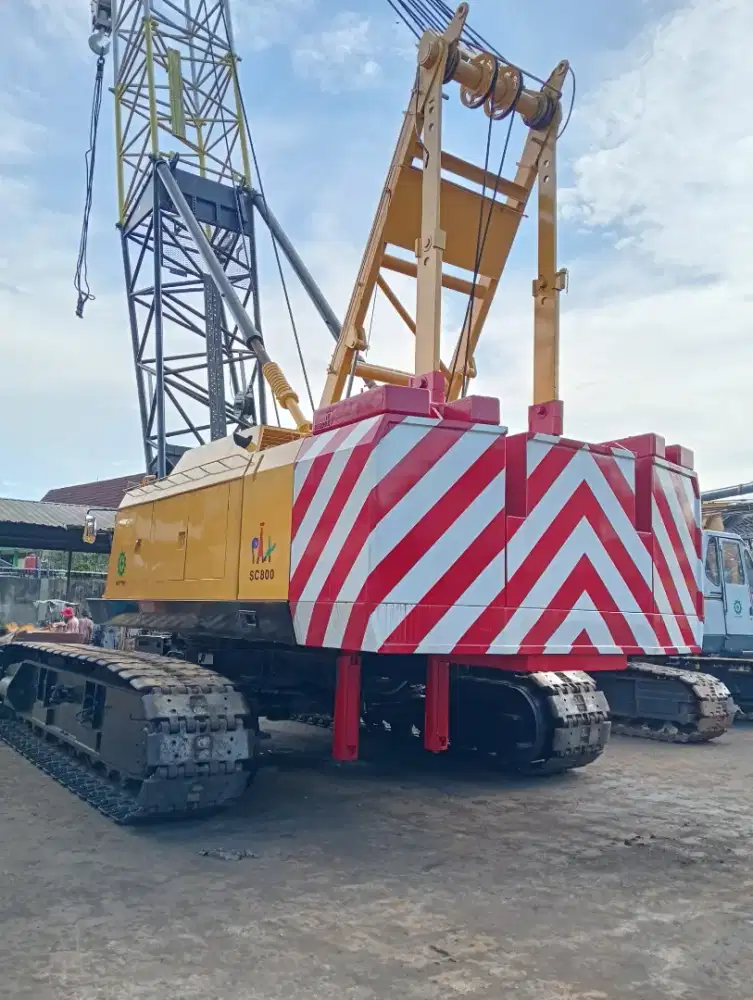 CRAWLER CRANE 80 TON ALAT BERAT SUMITOMO SC800-1 IMPORT 2020