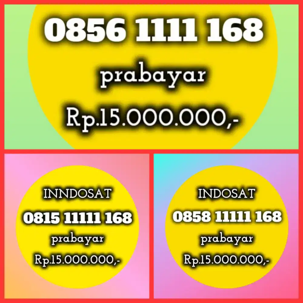 CANTIK KOLEKSI INDOSAT 168