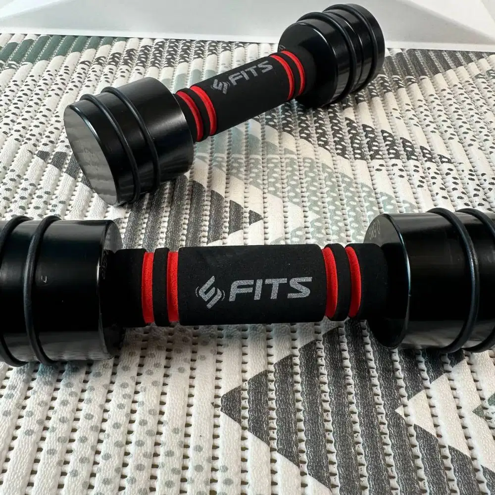 Preloved SFIDN FITS Adjustable Dumbell 2.5 Sepasang 5 kg