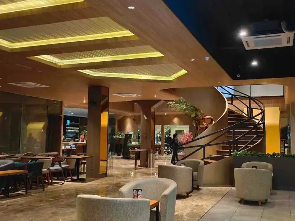 18.5jt/mtr Resto n cafe ekslusive raya wiyung murah polllll