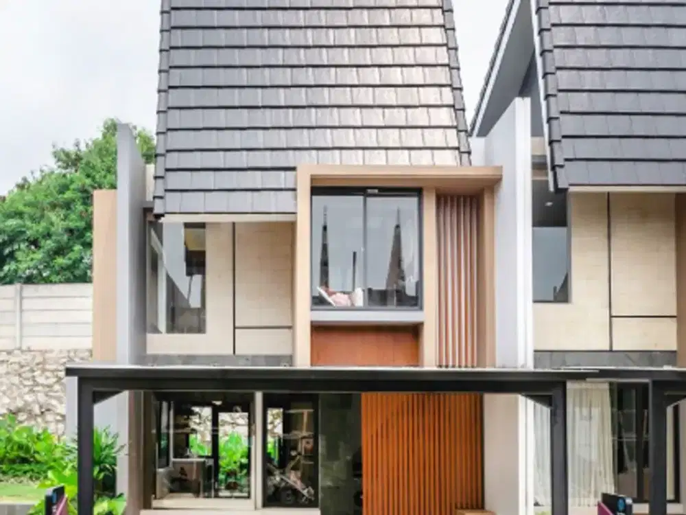 Rumah Baru 2 Lantai Tepi Danau Bernuansa Resort Bali Cicilan Mulai 4 Jutaan, Strategis 10 Menit ke Tol & Stasiun di Serpong - DP 0% & Free Biaya Biaya