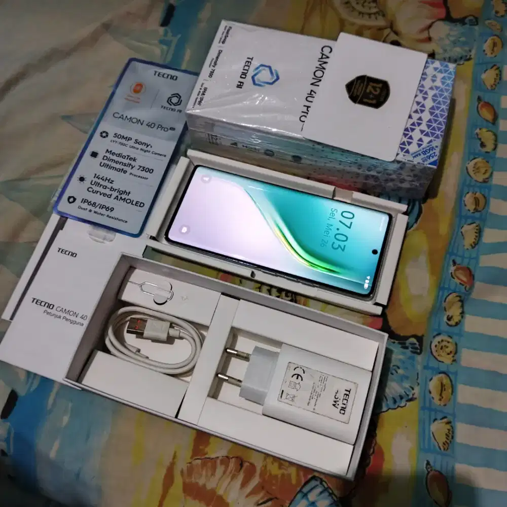 Fullset Camon 40 Pro 5G 256/8