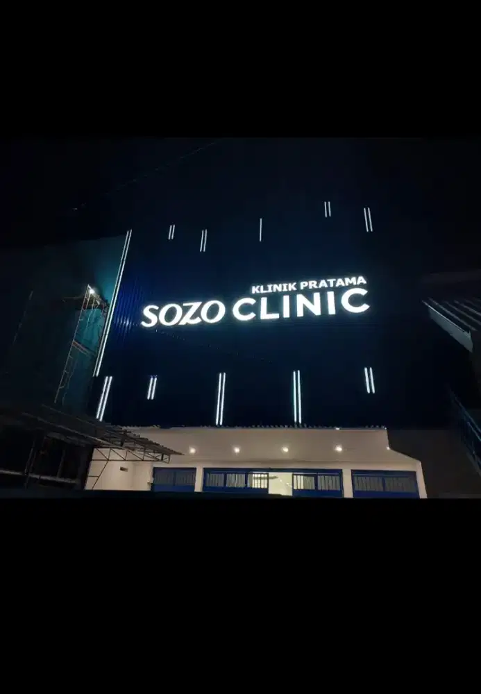 Facade ACP. Fasad Custom. Cladding, Branding. Letter Signage