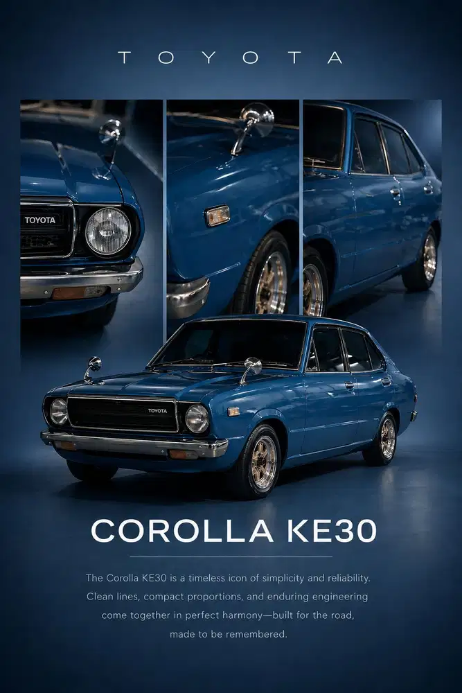 Toyota Corolla 1979 Bensin