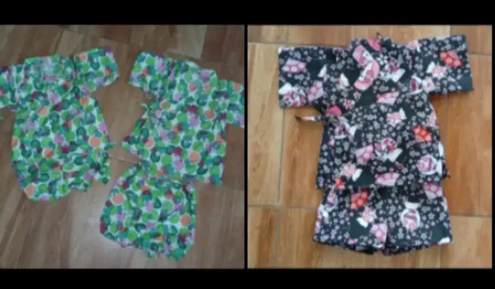 Baby Jinbei, Kimono, Model Jepang - untuk 80cm
