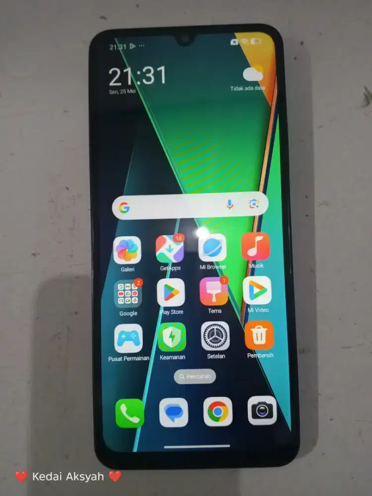 BU hp poco c75 6+6/128 layar 6,88 lcd masih ori belom pernah servis