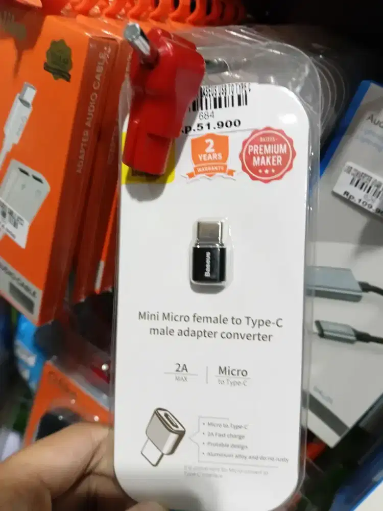 Converter Baseus USB to Type C