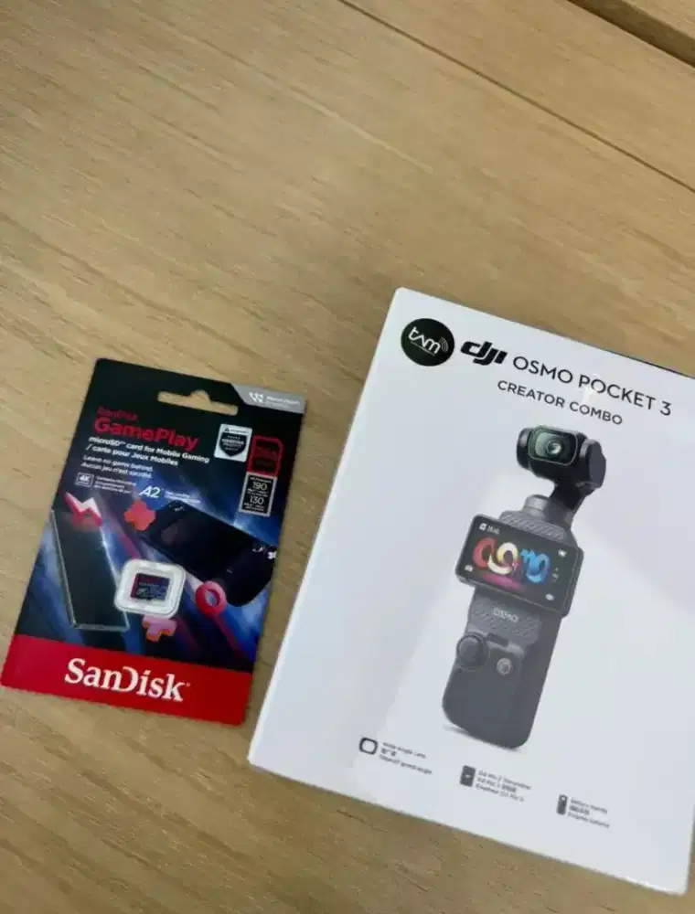 Dijual Cepat Camera Flog Dji Osmo Pocket 3, no minus pemakaian wanita
