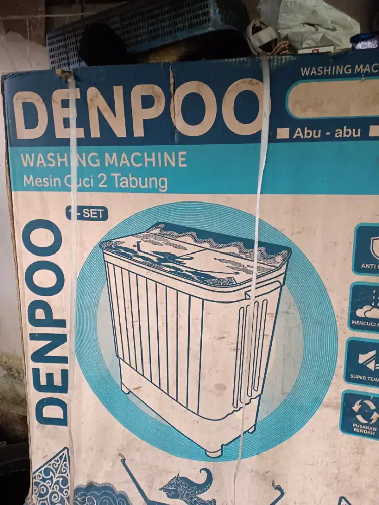 Mesin cuci merk denpoo