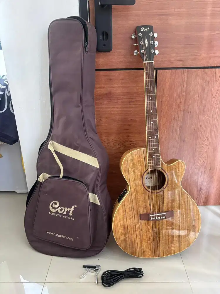 Gitar Akustik Elektrik Cort SFX-DAO NAT Original SECOND HAND MULUS