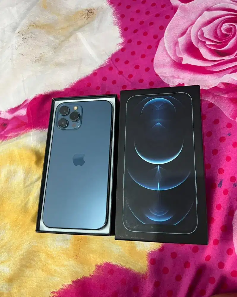 IPHONE 12 PRO MAX 256GB RESMI IBOX FULL