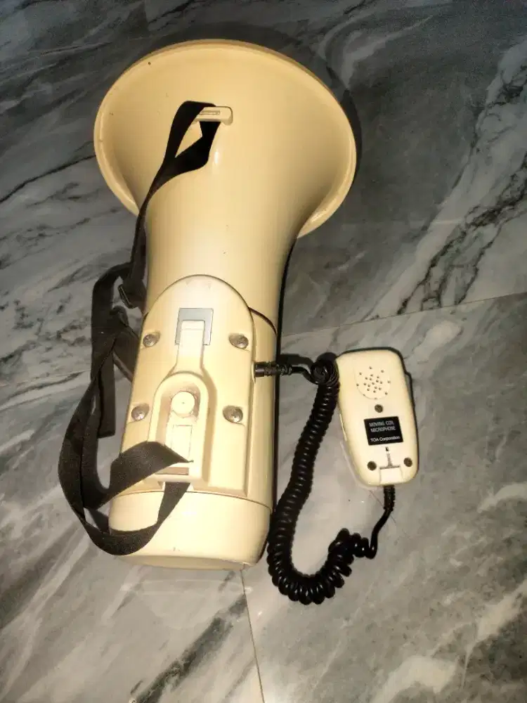 Megaphone TOA ZR-2015 Original + Baterai Baru
