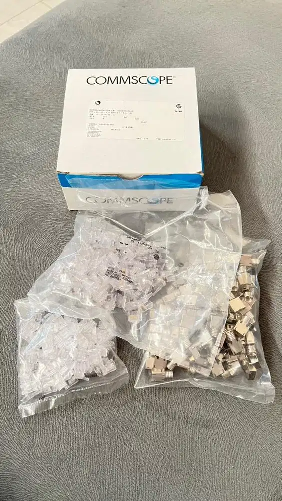 Connector RJ45 Cat 6 + Shield Commscope