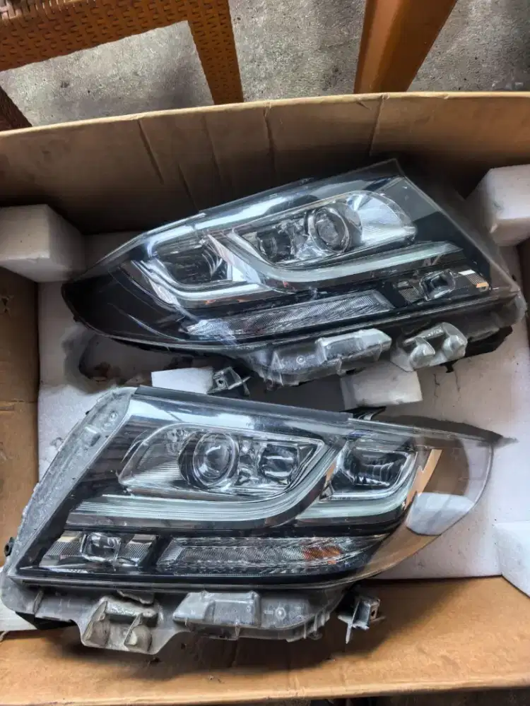 Bodykit seat dan lampu alphard sc 2016