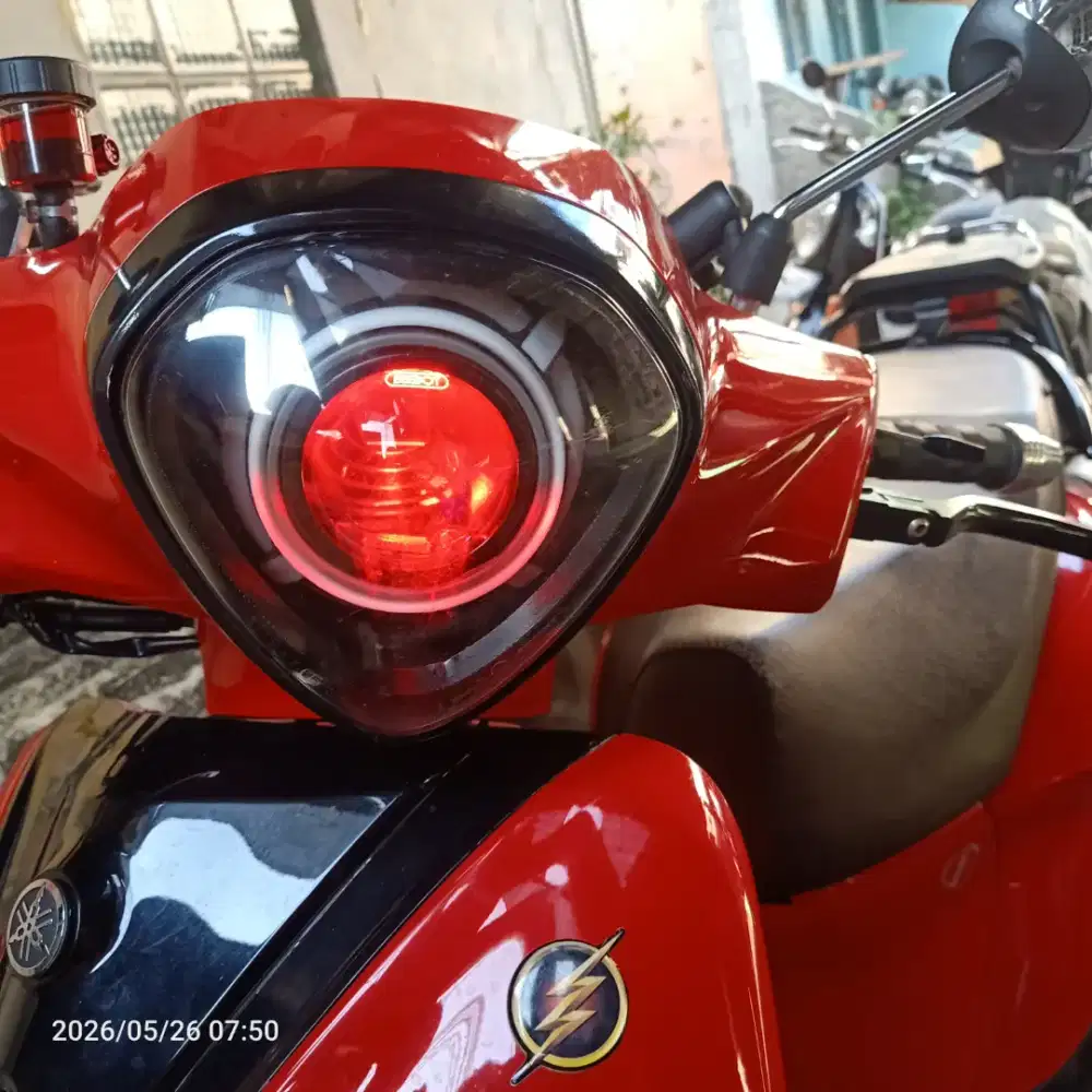 Yamaha grand filano tahun 2023 warna merah