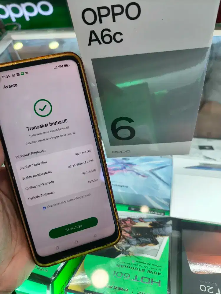 OPPO A6C NEW GARANSI RESMI