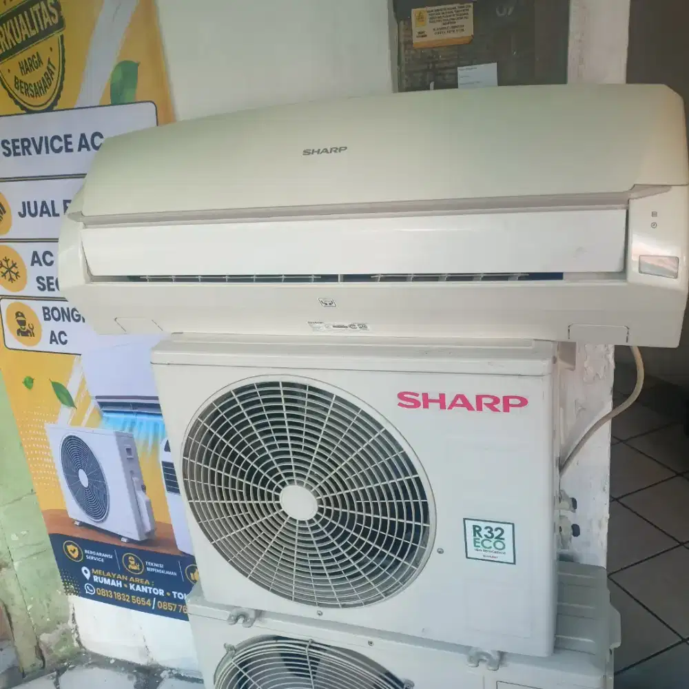 jual AC Sharp 1 pk R 32