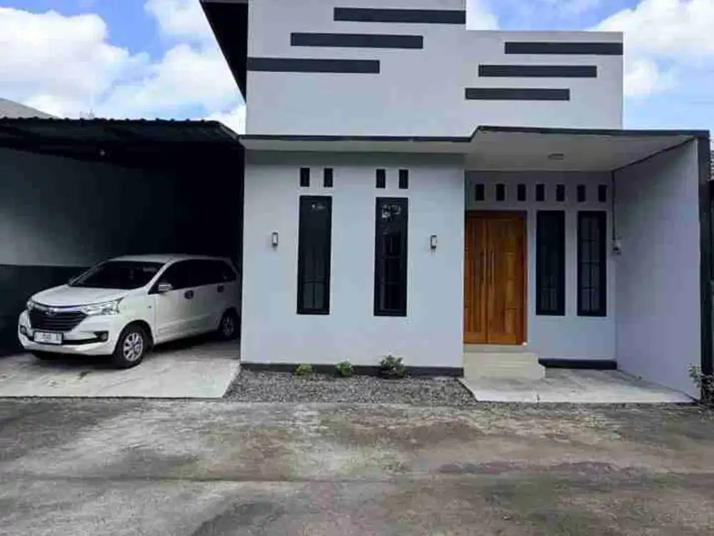 SUPER MURAH..RUMAH BARU MINIMALIS MODERN DALAM PERUMAHAN DI WEDOMARTANI NGEMPLAK