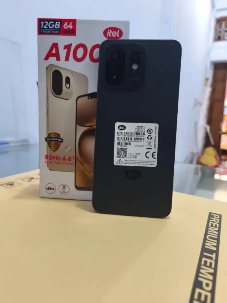 ITEL A100c ram 4+8/64gb garansi resmi