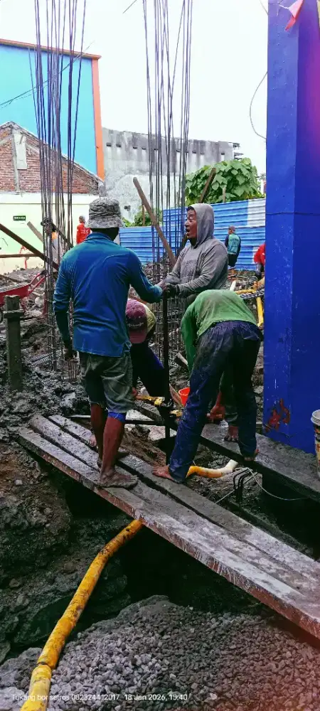 Jasa bor setros manual/mesin