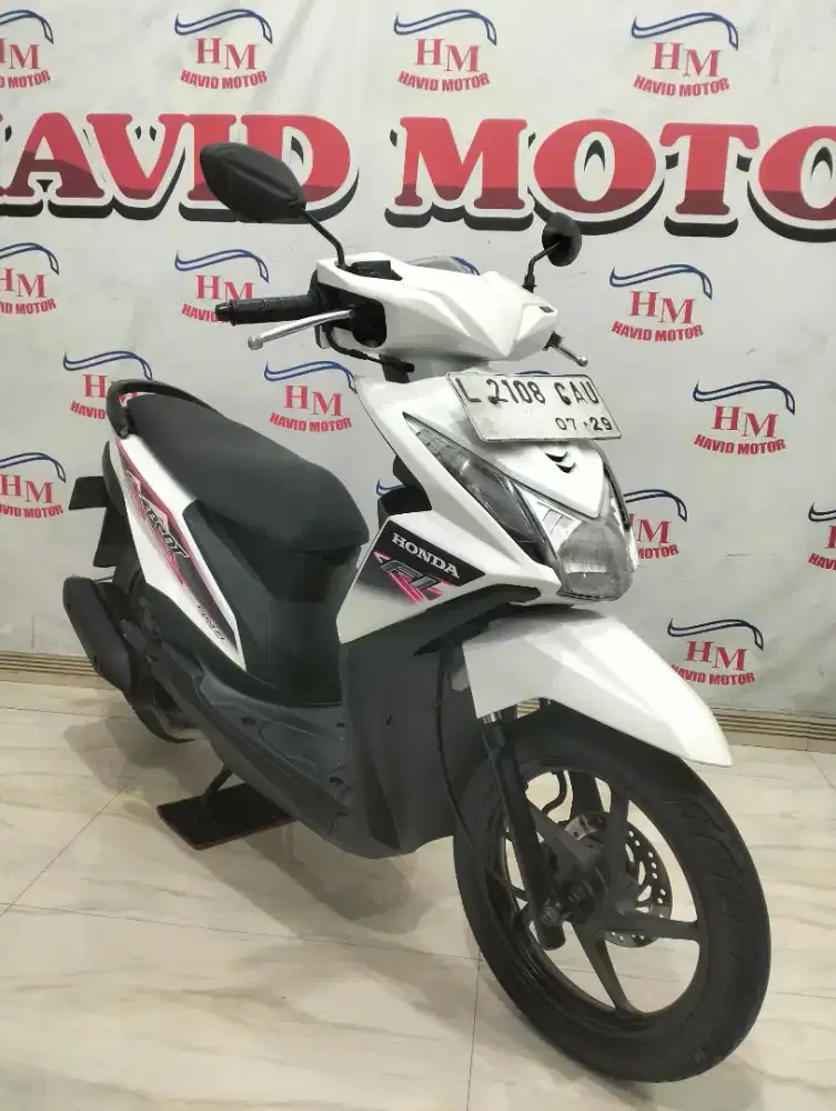 BEAT FI, Plat Panjang, Ban TEBAL, Mesin Alus, Terawat, Mulus, Lengkap