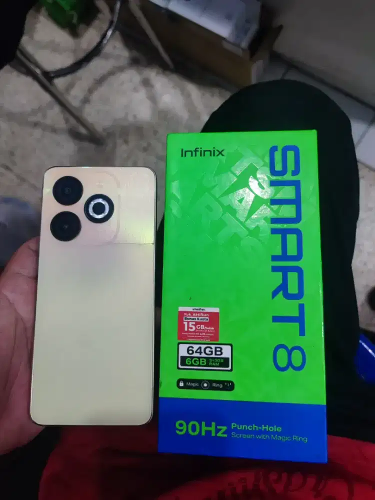 Infinix smart 8 ram 3+3/64gb lengkap