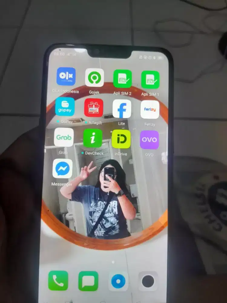 Jual hp Oppo A3S ram 6 GB kondisi lancar jaya nominus