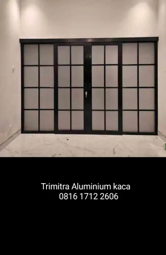 Kusen aluminium dan kaca