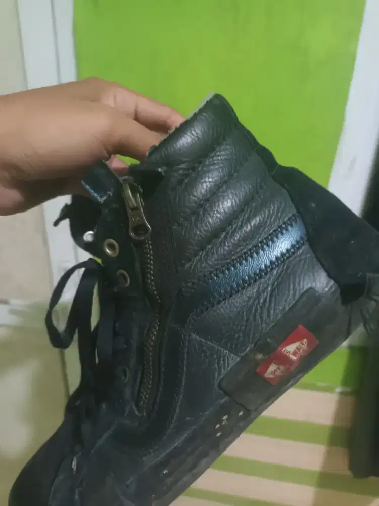 Vans sk8 hi cut n paste fullblack