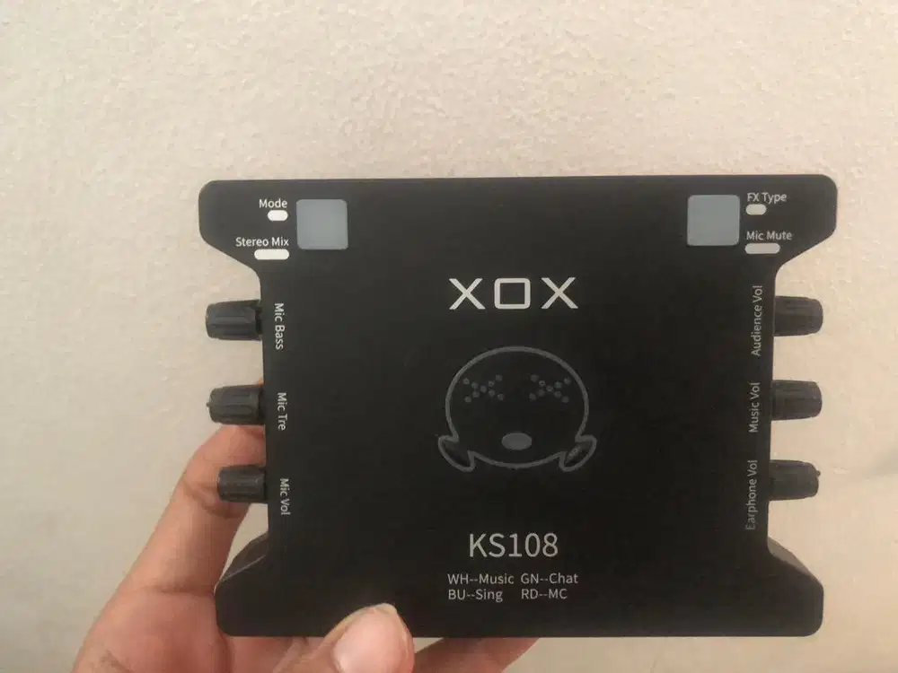 souncard xox ks 108 Hitam