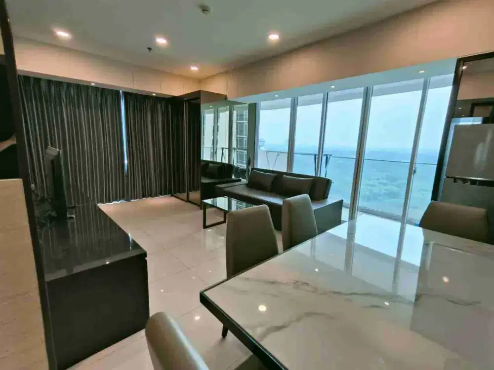 Disewakan Pertahun U Residence Tower 3 Full Furnished 2 Bedroom Bagus